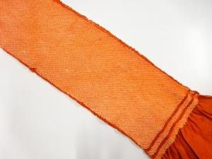 正絹　振袖用　絞り帯揚げ